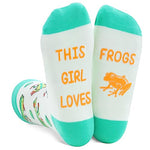 Unique Frog Gifts for Women Silly & Fun Frog Socks Crazy Frog Gifts for Moms