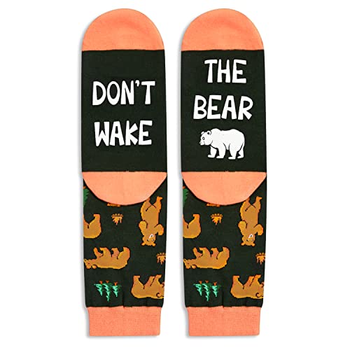 Versatile Bear Gifts, Unisex Bear Socks for Women and Men, All-occasion Bear Gifts Animal Socks