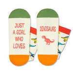 Dinosaur Gifts for Women, Dino Socks Dinosaur Socks, Womens Dino Gifts, Funny Socks, Gifts for Dinosaur Lovers