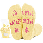 Girls Fuzzy Socks Dance Ballerina Ballet Socks For Girls Dance Gifts For Girls Ballerina Gifts For Girls 7-10 Ballet Gifts For Girls