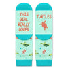 Turtle Gifts for Girls and Children Turtle Lovers Gifts Best Gifts for Daughter Cute Turtle Socks, Gifts for 7-10 Years Old Girls