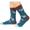Fun Donkey Socks, Silly Donkey Gifts for Donkey Lovers, Farm Animal Socks, Gifts For Men Women, Unisex Donkey Themed Socks, Animal Lover Gift, Funny Socks, Novelty Socks
