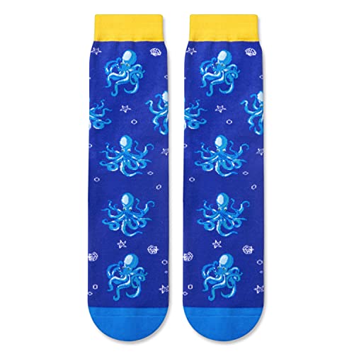 Funny  Octopus Socks Animal Socks for Men Women