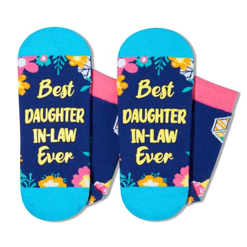 Best Daughter In Law Ever Socks, Daughter In Law Gift, Daughter In Law Socks Mothers Day Gift, Funny Socks for Daughter In Law, Daughter In Law Birthday Gift