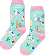 Women Llama Socks Series