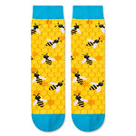 Novelty Bee Gifts for Children Fun Bee Socks for Boys and Girls Unique Bee Lover Gifts for Kids, Gifts for 7-10 Years Old