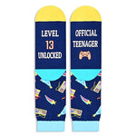 Gifts for Teenage Boys Teenage Girls Funny Fun Crazy Socks for Teens, Gifts for 13 Year Olds 13th Birthday