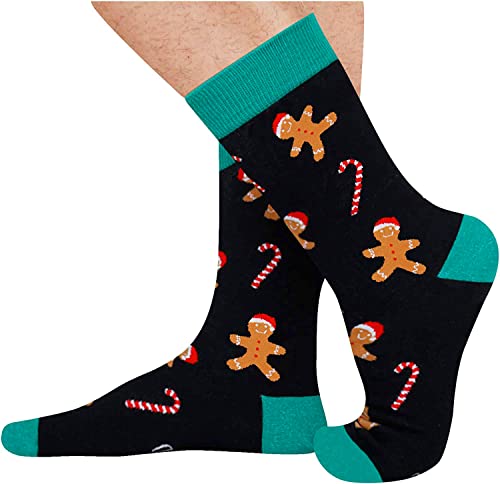 Men Gingerbread Socks Series