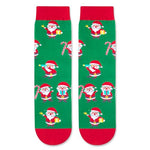 Christmas Socks for Kids, Christmas Santa Socks, Gift for Christmas, Funny Gift, Colorful Socks, Motif Socks, Themed Socks, Xmas Santa Socks, Xmas Gifts Girls Boys, Gifts for 7-10 Years Old
