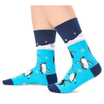 Gender-Neutral Penguin Gifts, Unisex Penguin Socks for Women and Men, Penguin Gifts Animal Socks