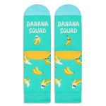 Funny Banana Gifts For Banana Lovers, Banana Socks Fruit Socks for Kids, Unisex Banana Socks For Boys Girls