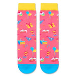 Funny Fun Crazy 8th Birthday Socks, Teens' 8th Birthday Gifts, Perfect Gifts for 8 Year Old Boy or Girl, Unique 8th Birthday Gift for Kids