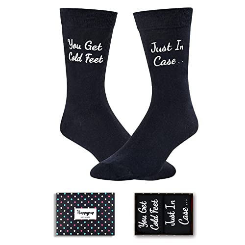 Wedding Socks for the Groom, Funny Groom Gifts, Fun Groom Socks, Unique Engagement Gifts for Him