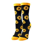 Women Sunflower Socks Series