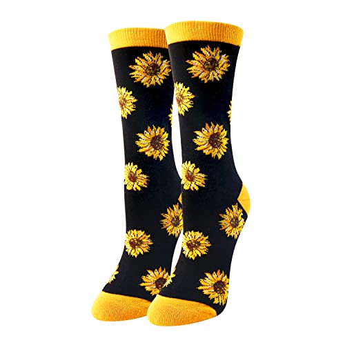 Women Sunflower Socks Series