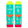 Novelty Dance Socks for Kids, Funny Dance Gifts for Sports Lovers, Kids' Gifts for Boys and Girls, Unisex Dance Themed Socks Children, Silly Socks, Cute Socks, Gifts for 7-10 Years Old