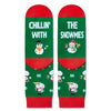 Funny Christmas Gifts for Men Women, Christmas Vacation Gifts, Christmas Socks, Christmas Elf Socks, Xmas Gifts, Santa Gift Stocking Stuffer, Christmas Elf Gifts, Gifts for 7-10 Years Old