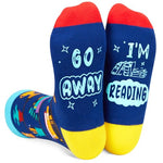 Book Gifts for Students, Cool Socks for Women Men Teens, Silly Socks, Reading Gifts, Funny Book Lovers Gifts, Book Socks, Reading Socks