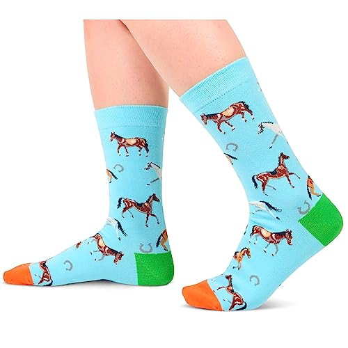 Versatile Horse Gifts, Unisex Horse Socks for Women and Men, All-occasion Horse Gifts Animal Socks