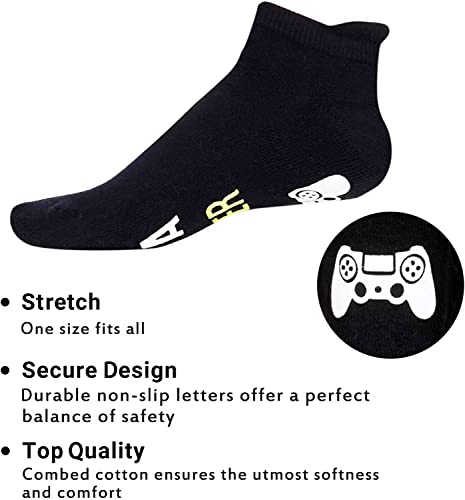 Gaming Gifts for Men Women, Video Game Socks for Men Who Love Game, Funny Women Gaming Gifts, Gamer Gifts, Novelty Gamer Socks for Game Lovers