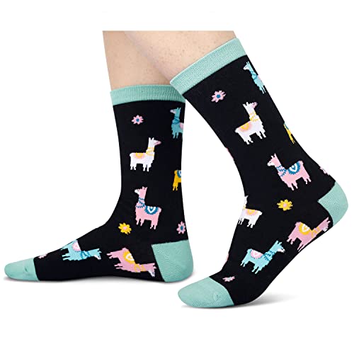 Women Llama Socks Series