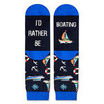 Unisex Cool Gift for Boat Owners, Boating Gifts for Boating Enthusiasts, PNautical Gifts Boating Gifts for Dads, Couples, Men Women, Boating Socks