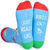 Unique Bird Gifts, Unisex Bird Socks for Men and Women, Best Gift for Bird Lovers, Valentines Gifts, Christmas Gifts