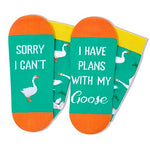 Unisex Funny Goose Socks, Goose Gifts for Women and Men, Goose Gifts Farm Animal Socks