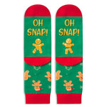 Funny Christmas Gifts for Kids, Christmas Socks, Gingerbread Socks for Boys Girls, Xmas Gifts, Holiday Gifts for 4-7 Years Old, Gingerbread Gifts, Santa Gift Stocking Stuffer