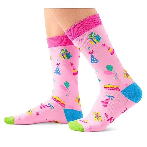 16th Birthday Unisex Children's Pink Crew Socks