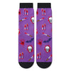 Novelty Horror Movie Gifts for Movie Lovers, Unisex Halloween Socks, Funny Women Men Horror Movie Socks, Spooky Movie Gifts for Film Lovers