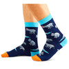 Unisex Hippo Socks Series