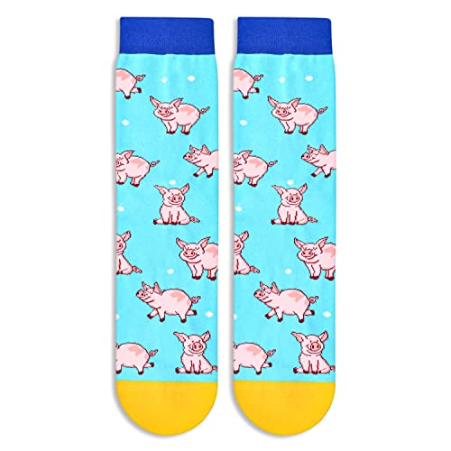 Novelty Pig Farm Animal Socks