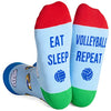 Cute Ball Sports Socks for Sports Lovers, Unisex Volleyball Socks for Men Women, Funny Volleyball Gifts for Volleyball Lovers, Perfect Women Men Volleyball Socks Gift