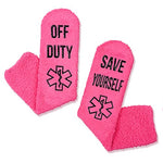 Fuzzy Socks, EMT Socks, Paramedic Socks, Pharmacy Socks, EMT Gifts For Women, Pharmacy Gifts, Medical Assistant Gifts, PA Gifts, Paramedic Gifts