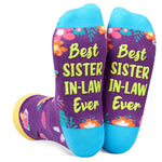 Best Sister In Law Ever Socks, Gifts for Sister In Law, Unique Gifts For Women, Best Gifts For Sister In Law
