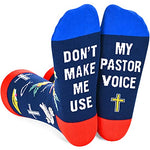 Unisex Pastor Socks, Pastor Gifts, Pastor Appreciation Gifts, Christian Socks Christian Gifts, Thoughtful Gifts for Women Men