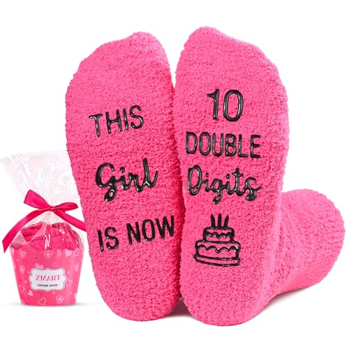 Crazy Silly Funny Socks for Kids, Top Best Cool Presents Gifts for 10 Year Old Girls, 10 Year Old 10 Yr Old Girl Gift Ideas