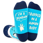Gender-Neutral Penguin Gifts, Unisex Penguin Socks for Women and Men, Penguin Gifts Animal Socks