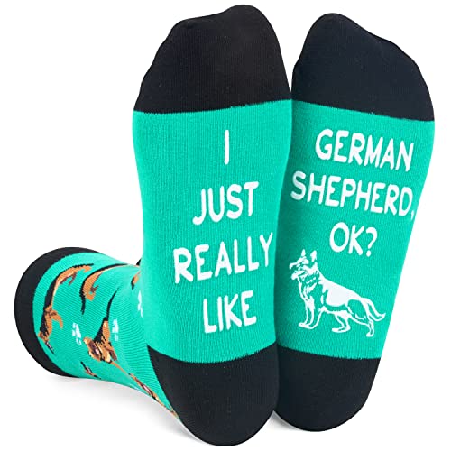 Versatile German Shepherd Gifts, Unisex German Shepherd Socks for Women and Men, All-occasion German Shepherd Gifts Animal Socks