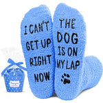 Funny Dog Gifts Dog Dad Gifts for Men Dog Lover Gifts, Novelty Silly Fun Crazy Cat Socks for Men Husband Him