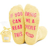 Crazy Picle Socks for Girls, Novelty Silly Socks, Funny Pickle Gifts for Picle Lovrs, Pickle Socks