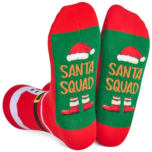 Funny Christmas Gifts for Men Women, Christmas Vacation Gifts, Christmas Socks, Gingerbread Socks, Xmas Gifts, Santa Gift Stocking Stuffer Gingerbread Gifts