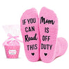 Mom Gifts, Best Gifts for Mom, Unique Presents for Moms Who Doesn't Want Anything, Funny Mom Socks, Christmas, Birthday, and Mother's Day Gift from Daughter, Moms Day Gifts