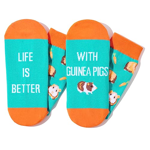 Gender-Neutral Guinea Pig Gifts, Unisex Guinea Pig Socks for Women and Men, Rat Gifts Animal Rat Socks