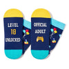Unique 18th Birthday Gifts for 18 Year Old Boys Girls, Funny 18th Birthday Socks, Crazy Silly Gift Idea for Sons, Daughters, Friends, Birthday Gift for Him Her