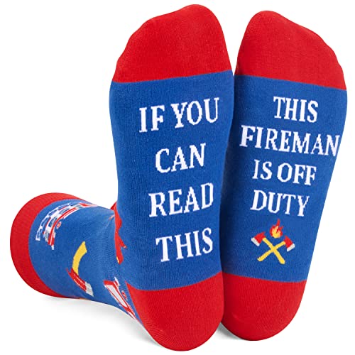 Fireman Men Dark Blue Socks