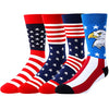 4th of July Gifts for Him, American Flag-themed Socks, Patriots Gifts, Independence Day Gifts for Men, USA Flag Enthusiast Presents, Patriotic Gift