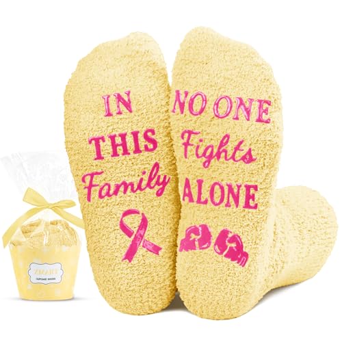 Get Well Soon Feel Better Cancer Gifts For Kids, Gifts For Kids After Surgery, Unisex Fluffy Socks Gifts for Kids