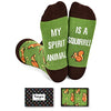 Gender-Neutral Squirrel Gifts, Unisex Squirrel Socks for Women and Men, Squirrel Gifts Animal Socks